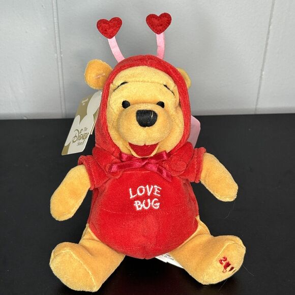 Disney Other - Disney Store Mini Bean Bag Plush Firefly Love Bug Pooh 8" With Tags